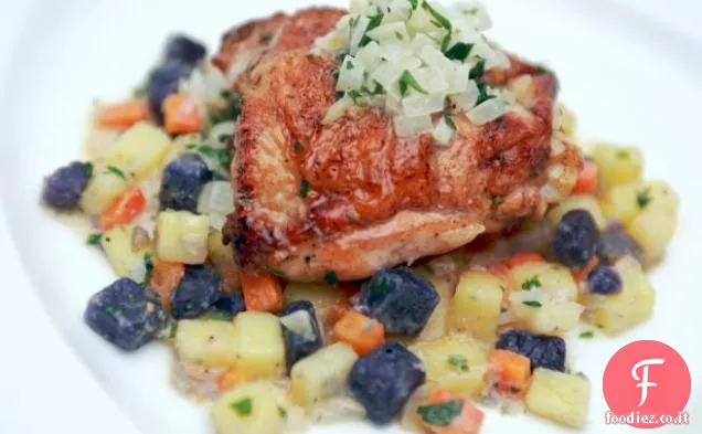 Pan Saltati Burro Pollo e patate