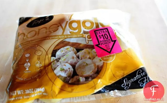 Cremoso Limone Basilico Insalata di patate