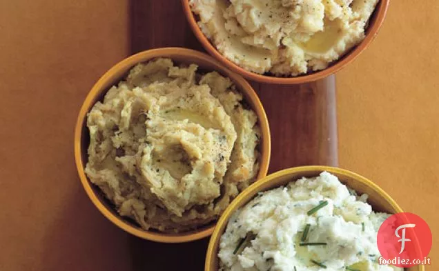 Purè di patate allo zafferano