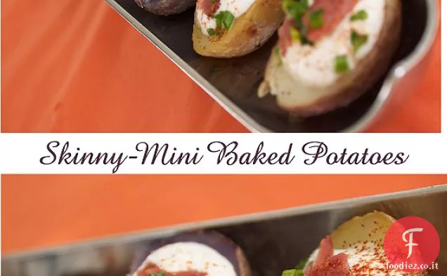 Skinny-mini patate al forno