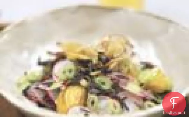 Insalata di Riso selvatico con castagne