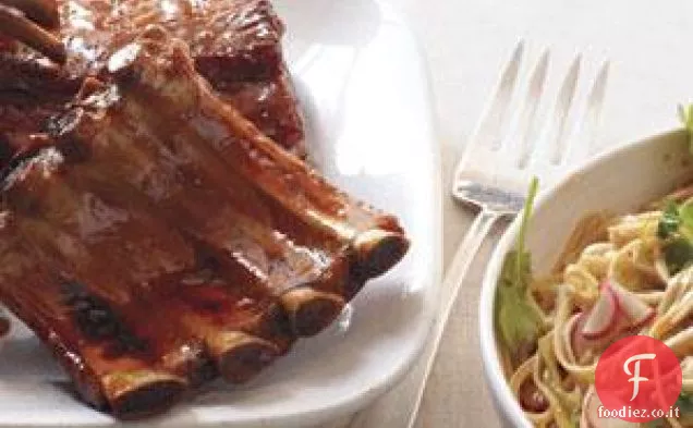 Slow-cooker asiatico Baby-back Ribs Ricetta