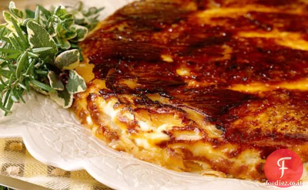 Gratin di patate e rutabaga