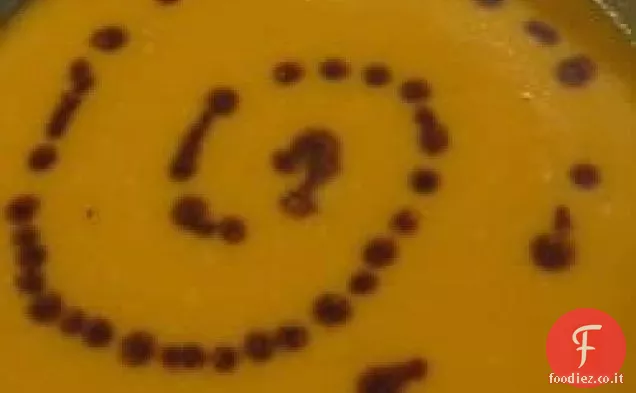 Zuppa di verdure invernali arrostite