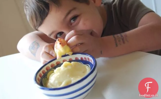 Purea di patate dolci d'acero