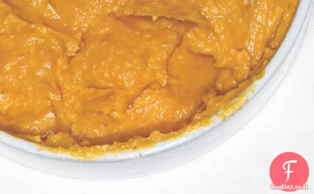 Purea di patate dolci e mele