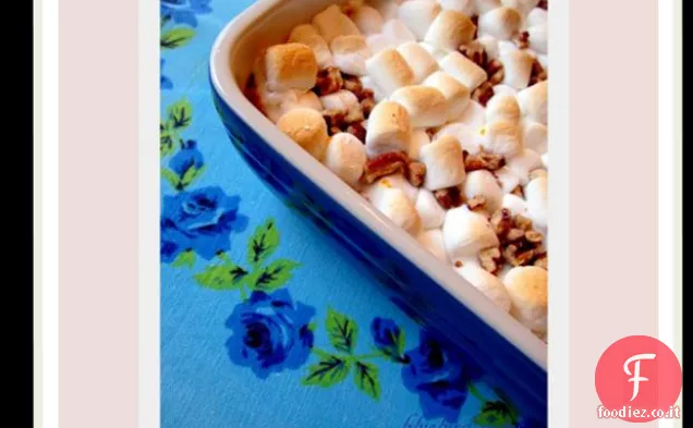 Tradizionale ringraziamento patata dolce casseruola