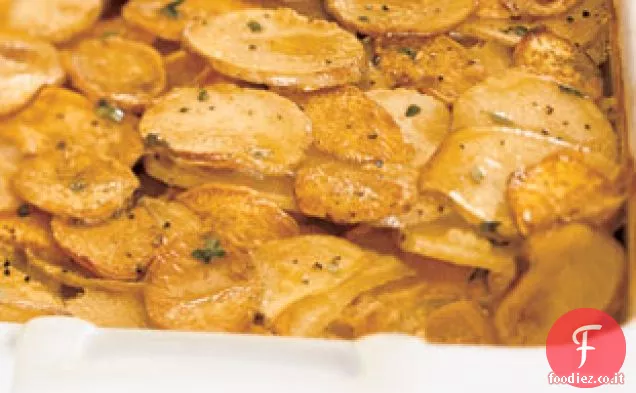 Yukon Oro e Gratin di patate dolci