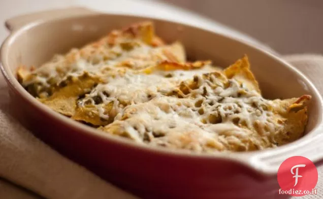 Enchiladas di patate dolci di fagioli neri