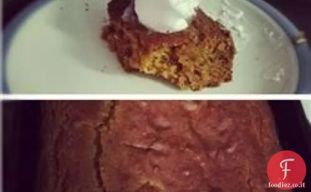 Torta di patate dolci rimasta per le vacanze