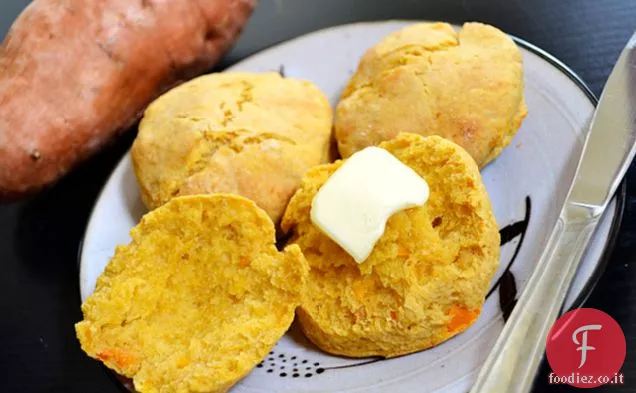 Biscotti di patate dolci