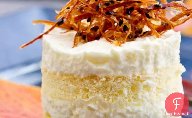 Torta di miele di patate dolci