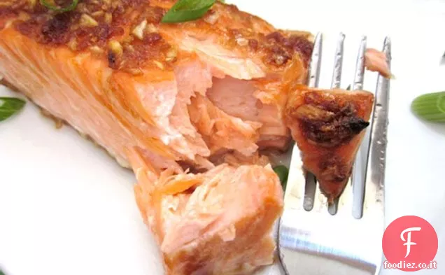 Salmone allo zenzero