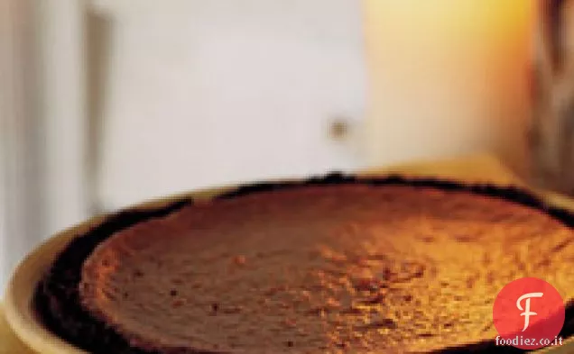 Torta di patate dolci con Gingersnap Crosta