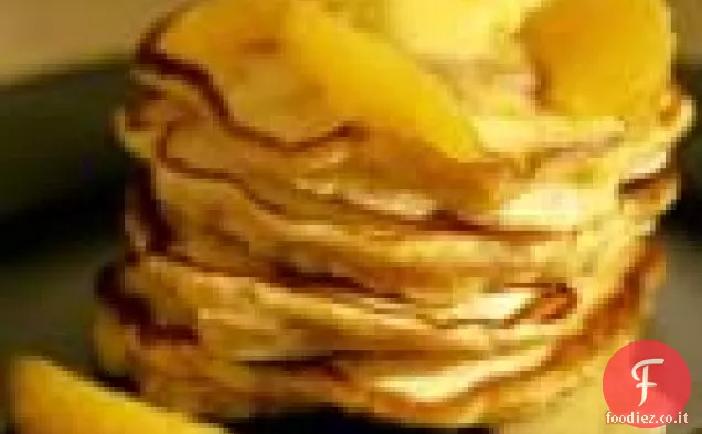 Frittelle di patate dolci con burro di miele all'arancia