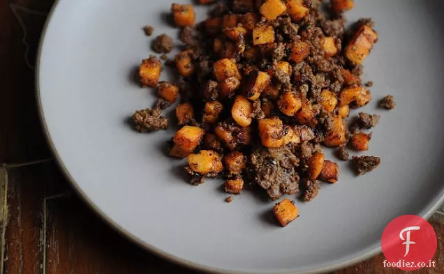 Merguez e Hashish di Patate dolci