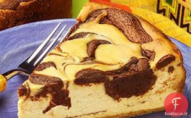 Cheesecake di patate dolci al cioccolato
