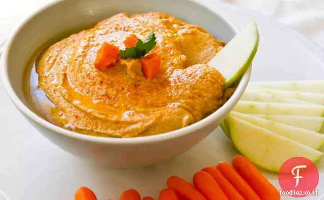 Hummus di patate dolci speziate