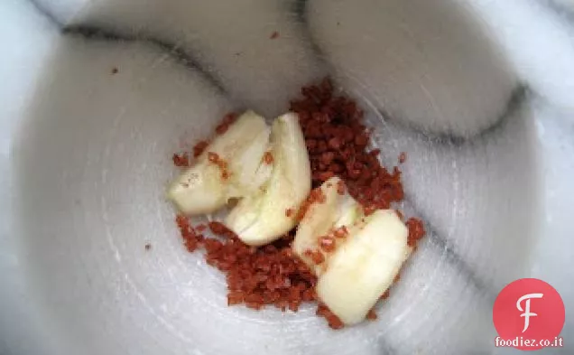 Spicchi di patate dolci all'aglio e timo arrostiti