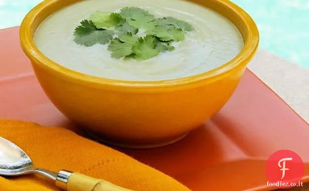 Taro tropicale, Vichyssoise al latte di cocco