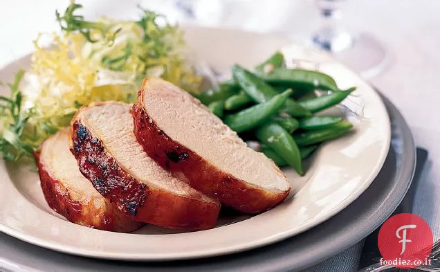 Lombo di maiale alla brace