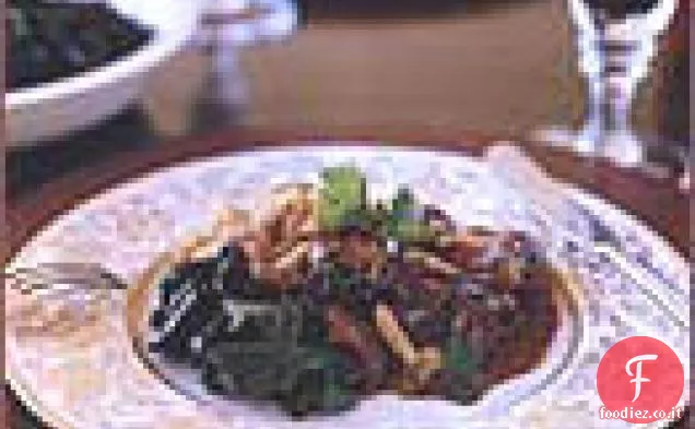 Brasato di Vitello con Funghi selvatici