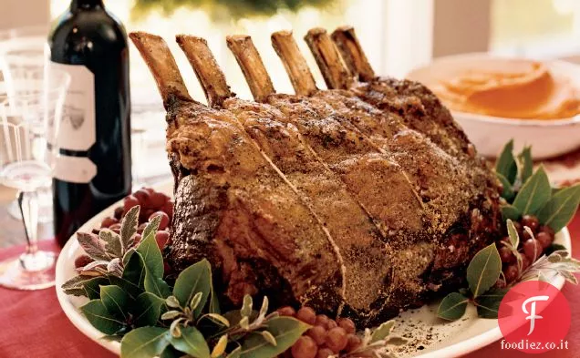 Costolette in crosta di sale e pepe con Salvia Jus