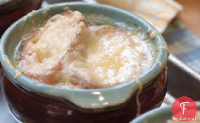 Zuppa di cipolle francese