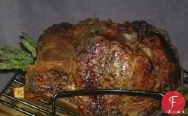 Arrosto di costolette in stile ristorante