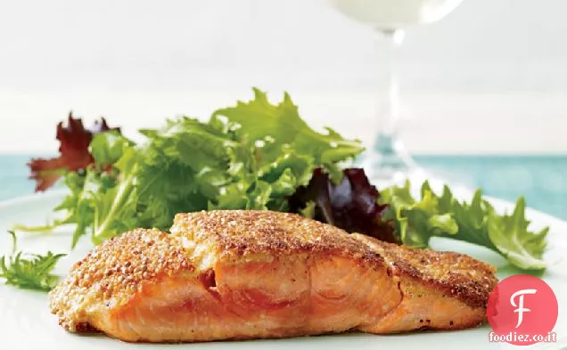 Salmone triplo senape