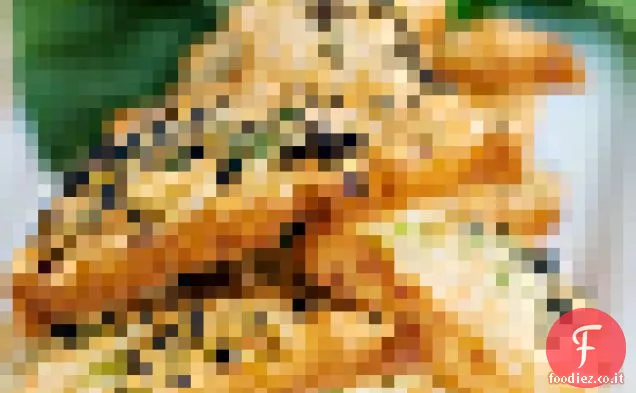 Toast di gamberetti