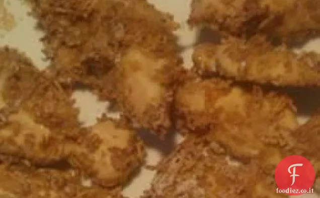 Pollo di bufalo croccante Wontons