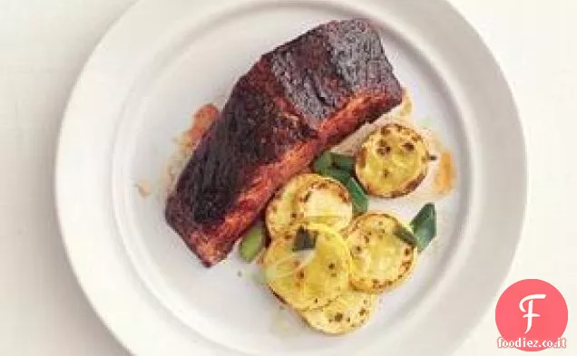 Salmone con glassa di peperoncino dolce Ricetta