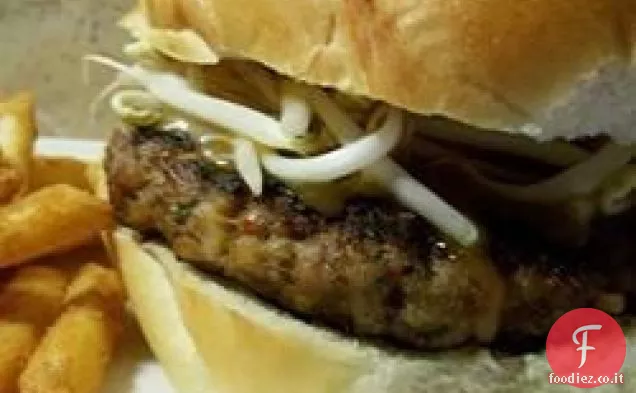 Vecchi hamburger di maiale di Chinatown