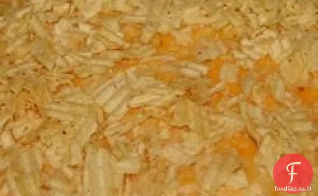 Casseruola di pollo dorato