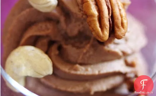 Mousse al cioccolato piccante per la colazione di Love Raw
