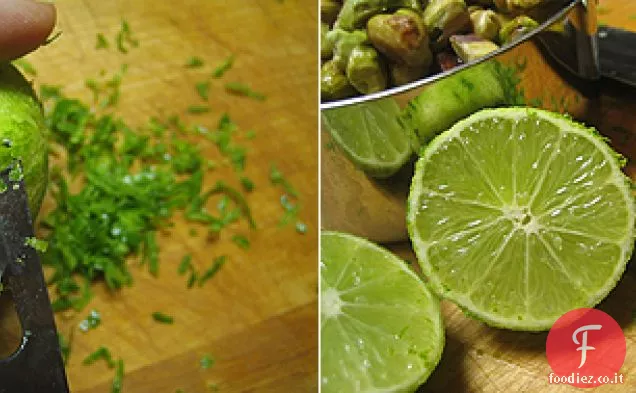 Cardamomo crudo Pistacchi di calce