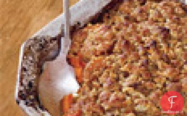 Ignami di Granato con Sciroppo d'acero Blis e Streusel di zucchero d'acero