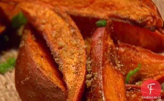 Patate fritte con zucchero d'acero
