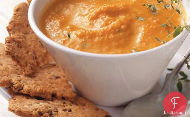 Zuppa di carote arrosto