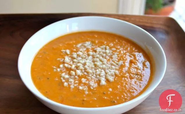 Autunno Zuppa di patate dolci