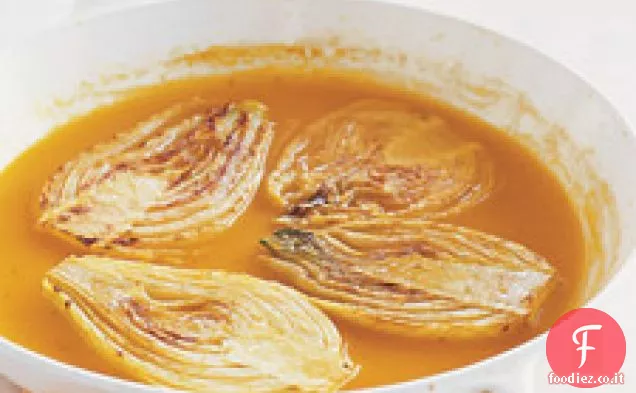 Finocchio brasato all'arancia