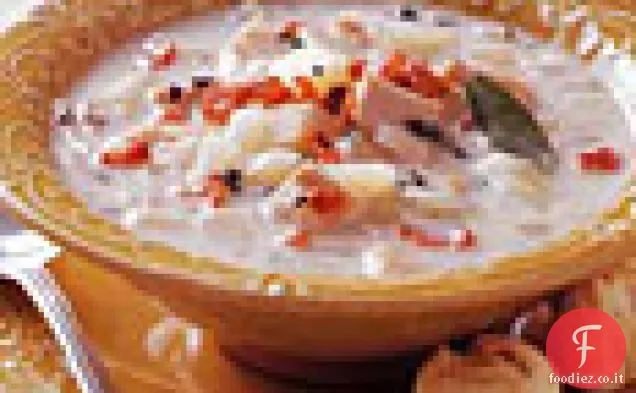 Zuppa di salvia di tacchino