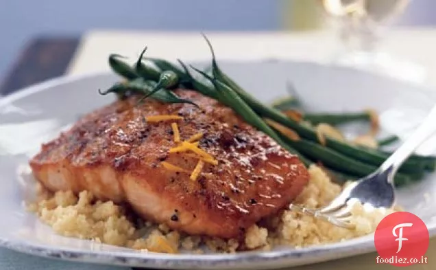 Ananas Salmone Teriyaki