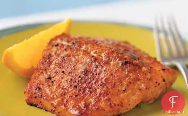 Salmone all'arancia dolce