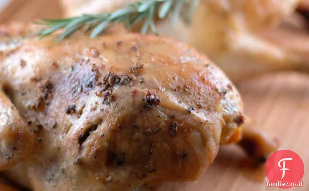 Pollo arrosto con erbe
