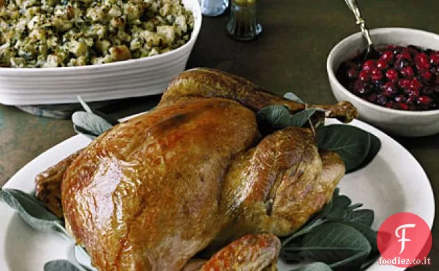 Tacchino arrosto con Salvia