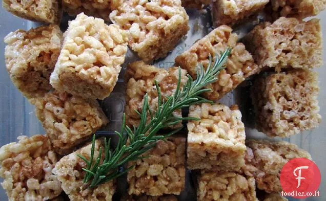 Quadrati di Marshmallow al rosmarino