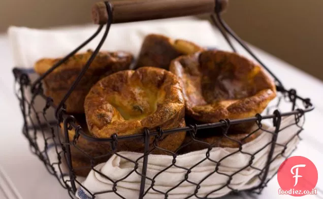 Popovers di farro alle erbe