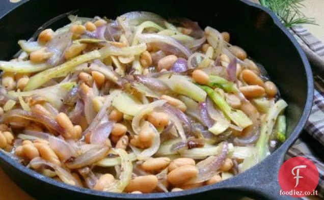 Finocchio Brasato con Cannellini e Pancetta